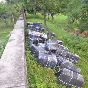 Peste 37.000 de pachete cu țigări confiscate la frontiera de nord a ţării
