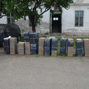 Peste 37.000 de pachete cu țigări confiscate la frontiera de nord a ţării