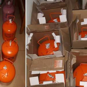 Butelii cu freon, descoperite la P.T.F. Calafat