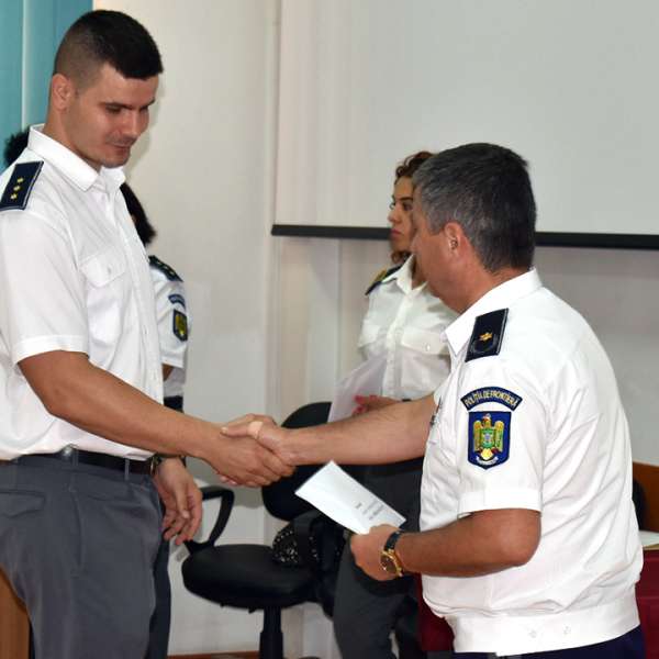 Ziua Poliției de Frontieră Române sărbătorită la Inspectoratul Teritorial al Poliției de Frontieră Oradea