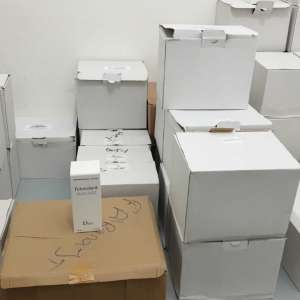 Bunuri în valoare de aproximativ  1.700.000 lei, susceptibile a fi contrafăcute,  confiscate de polițiștii de frontieră din P.T.F. Giurgiu