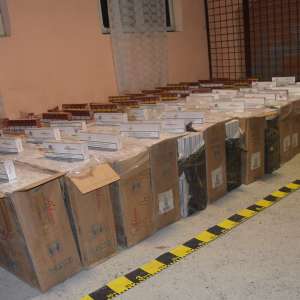 Aproximativ 55.000 pachete țigări confiscate la frontiera de nord