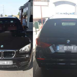 Autoturism căutat de autorităţile din Marea Britanie, descoperit la P.T.F. Giurgiu