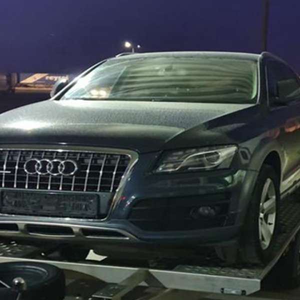 Autoturism căutat de autoritățile din Norvegia, descoperit la P.T.F. Giurgiu