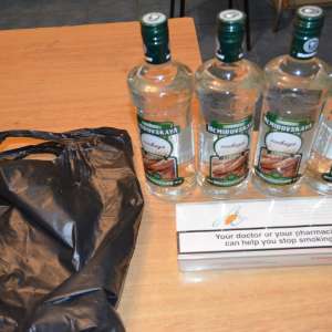 Țigări de contrabandă, confiscate la frontiera de est