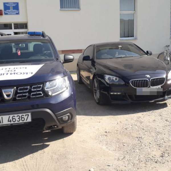BMW în valoare de 40.000 de euro, căutat de autorităţile din Marea Britanie, descoperit în Borșa