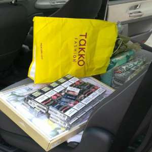 Ţigări de contrabandă, confiscate de poliţiştii frontieră