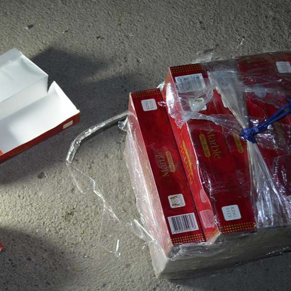 Contrabandă cu drona la frontiera de nord