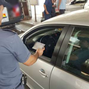 Infracțiuni la regimul circulației rutiere depistate de polițiștii de frontieră