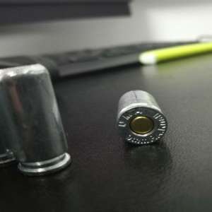 Armă neletală și muniția aferentă, descoperite la P.T.F. Albiţa