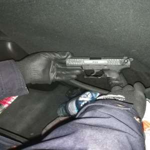 Armă neletală și muniția aferentă, descoperite la P.T.F. Albiţa