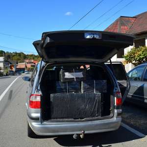 Ucrainean implicat în contrabanda cu ţigări, reţinut după urmăriri în trafic