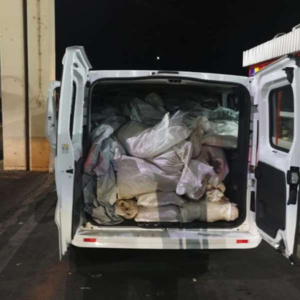 Captură impresionantă, aproximativ o tonă de canabis descoperită la P.T.F. Giurgiu