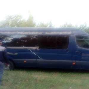 Autovehicul Mercedes Sprinter semnalat furat din Germania, depistat la controlul de frontieră