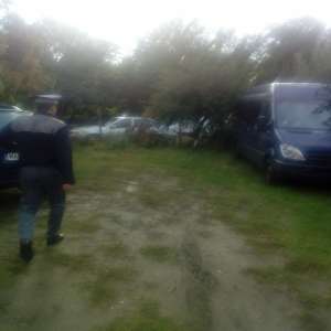 Autovehicul Mercedes Sprinter semnalat furat din Germania, depistat la controlul de frontieră