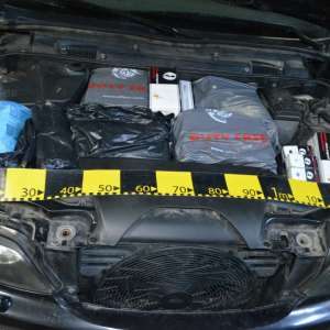 Ţigări de contrabandă confiscate la frontieră