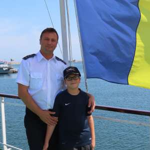 Interviu cu cms-şef Cătălin Paraschiv, comandantul navei amiral a PFR „Ştefan cel Mare”