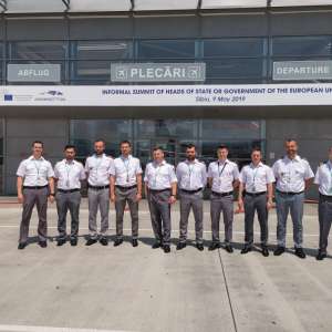 Aeroportul Internaţional Sibiu, o parte din istoria recentă a României