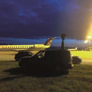 Aeroportul Internaţional Sibiu, o parte din istoria recentă a României