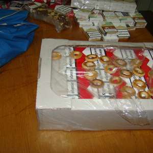 Ţigări în valoare de peste 65.000 lei confiscate la frontiera de nord