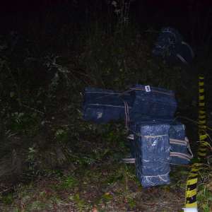 Un cetăţean român cercetat pentru contrabandă şi aproximativ 31.500  pachete cu țigări confiscate de poliţiştii de frontieră