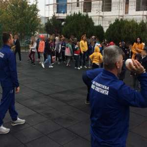A.C.S. Frontiera Tomis Constanța a promovat sportul național în școlile constănțene