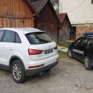 Audi Q3 căutat de autorităţile din Italia, descoperit de polițiștii de frontieră în Borșa