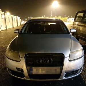 Autoturism căutat de autorităţile din Germania, descoperit de poliţiştii de frontieră din P.T.F. Nădlac II