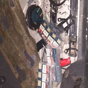 Autoturism burduşit cu țigări de contrabandă depistat la P.T.F. Stânca