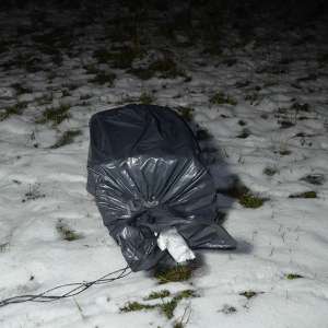 Contrabandă cu drona la frontiera de nord