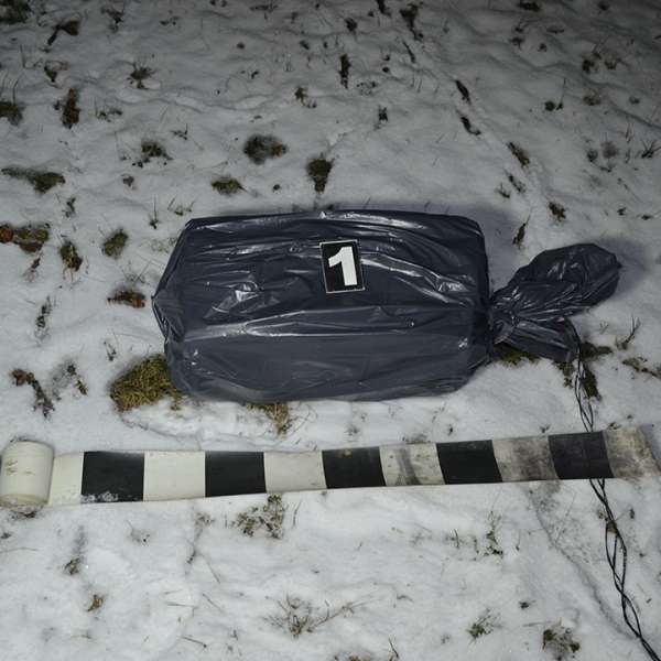 Contrabandă cu drona la frontiera de nord