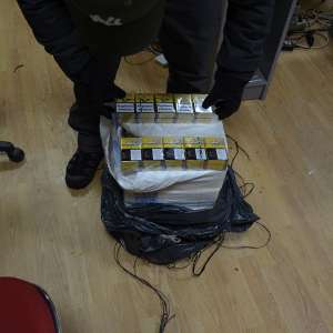 Contrabandă cu drona la frontiera de nord