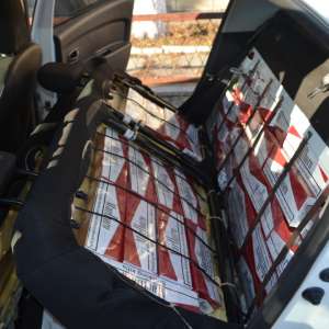 Aproximativ 60.000 de țigări de contrabandă, în valoare de peste 28.000 lei, confiscate de poliţiştii de frontieră