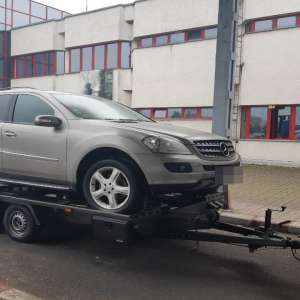 Mercedes căutat de autoritățile din Belgia, descoperit de polițiștii de frontieră