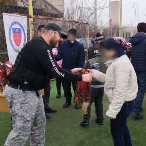 Acțiune umanitară inițiată de polițiștii de frontieră tulceni