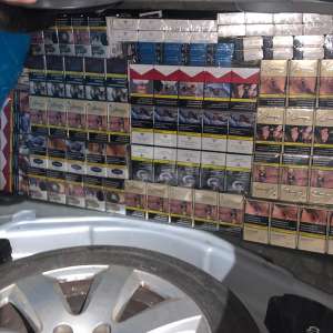 Alcool și țigări, ascunse printre bagaje, descoperite la P.T.F. Giurgiu