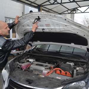 Lexus căutat de autorităţile din Italia, descoperit la P.T.F. Sighetu Marmației