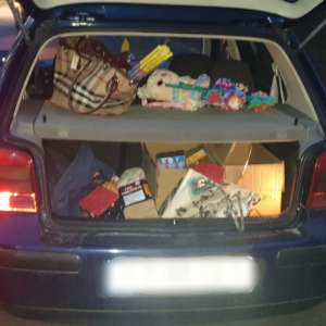 Mii de articole pirotehnice, confiscate de polițiștii de frontieră constănțeni