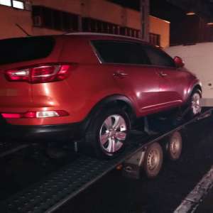 Kia Sportage căutat de autoritățile din Franța, descoperit la Petea