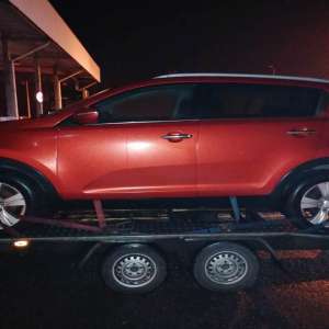 Kia Sportage căutat de autoritățile din Franța, descoperit la Petea