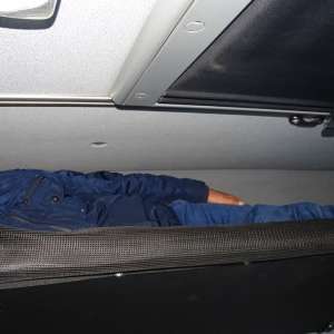 Cetăţean turc ascuns în cabina unui camion, depistat la P.T.F. Calafat