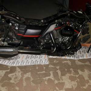 Motocicletă Harley furată din Italia, depistată la PTF Stânca