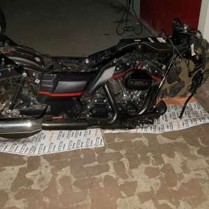 Motocicletă Harley furată din Italia, depistată la PTF Stânca