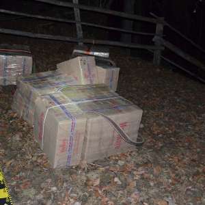 Ţigări în valoare de aproximativ 93.000 lei, confiscate la frontiera cu Ucraina