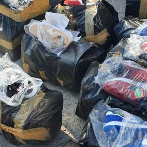 Aproximativ 30.000 de articole susceptibile a fi contrafăcute, confiscate de poliţiştii de frontieră în luna ianuarie