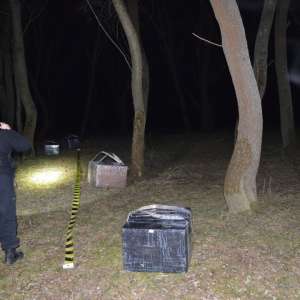 Ţigări de contrabandă de peste 123.250 lei reţinute cu focuri de armă la frontiera de est