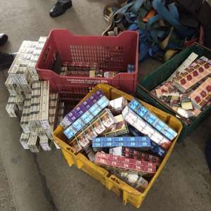 Ţigări ascunse în cabina unui camion,  descoperite de poliţiştii de frontieră în P.T.F. Calafat
