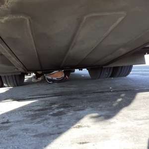 Doi cetăţeni din Egipt, depistați ascunşi sub un autocar la P.T.F. Nădlac II