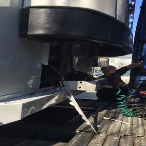 Cincisprezece cetăţeni din Siria, Irak şi Afganistan, ascunși într-o remorcă frigorifică, depistaţi la Calafat