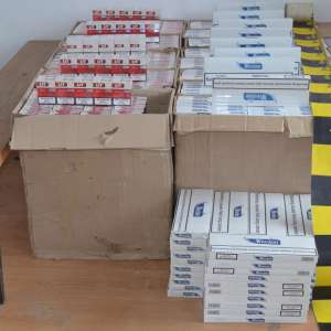Peste 9.000 pachete țigări depistate la graniţa cu Ucraina